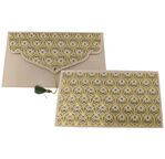 PAPERTREE LOUISE Enveloppe Cadeau 19X10 cm Ivoire- vert