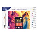 GRAPH'IT GO Kit Coloriage Mystère - MONDE FANTASTIQUE