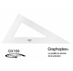 Equerre 60° 3 bords droits 50 cm