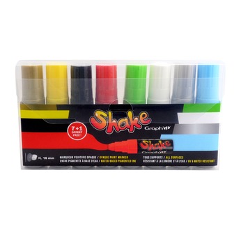 GRAPH'IT SHAKE set 8 XL 7+1 free - BASIC