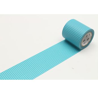 MT CASA QUADRILLÉ 5cm bleu fond bleu / pool