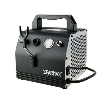 Compresseur Sparmax AC27+filtre aérographe Silver Bullet (D3E 0,17E)