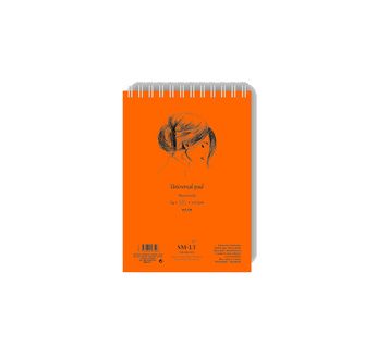 SM-LT Bloc Spirale - Mixed Media - A4 - 40 feuilles - 200 gsm