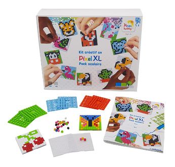 PIXEL XL Pack scolaire 15 tableaux + 15 livrets d'activités