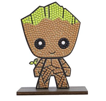 CRYSTAL ART Figurine à diamanter Groot