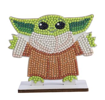 CRYSTAL ART Figurine à diamanter Grogu