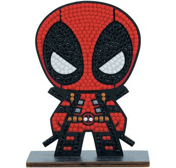 CRYSTAL ART Figurine à diamanter Deadpool