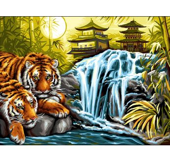 Peinture par N° - Sérénité