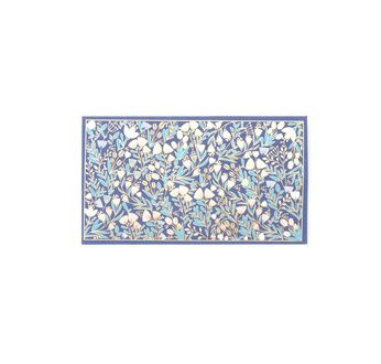 PAPERTREE FLORA Enveloppe Cadeau 19x10cm Bleu Marine