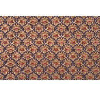 PAPERTREE 50*70 100g BENGALI Marine & Rouge +Or