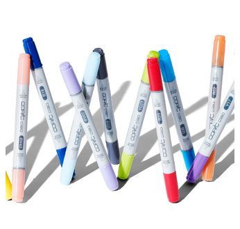 COPIC CIAO 180 couleurs - COPIC CIAO 100 Black
