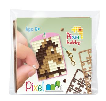 PIXEL Kit créatif porte-clé 4x3cm - Cheval