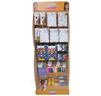 GRIM'TOUT Présentoir de sol - Composition INK