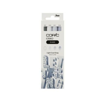 COPIC Ciao Set de 4 SHADE Light Cool Grey