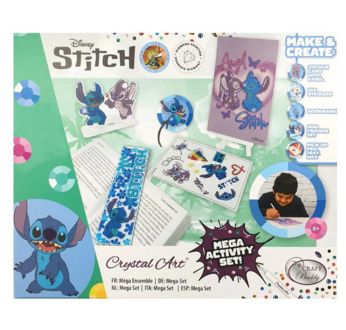 Crystal Art Coffret multi activités - Stitch