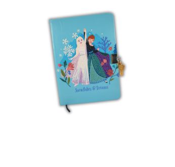 CRYSTAL ART Journal intime à diamanter Elsa & Anna