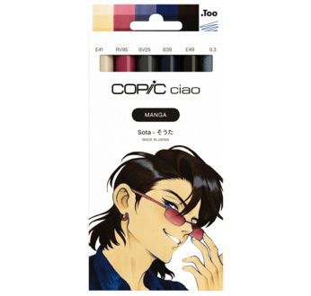 COPIC Ciao Set de 6 Manga SOUTA