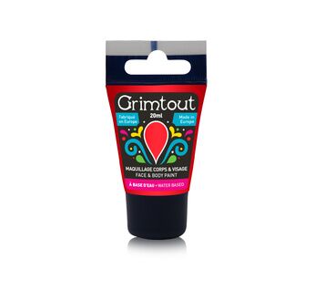 GRIMTUBE Maquillage liquide 20 ml - Rouge