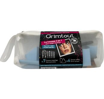 GRIM'TOUT - Trousse de maquillage 2-en-1