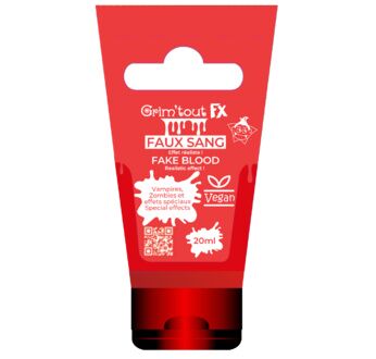 GRIMTOUT FX - Tube de Faux sang - 20 ml