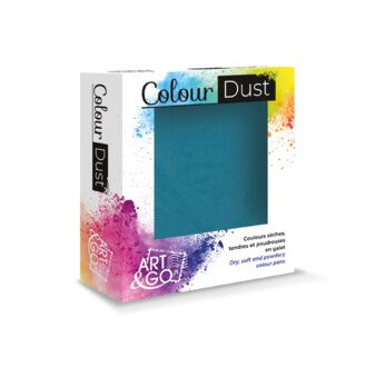 ART & GO - ColourDust - Couleur sèche en galet - Azur intense
