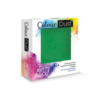 ART & GO - ColourDust - Couleur sèche en galet - Vert végétal