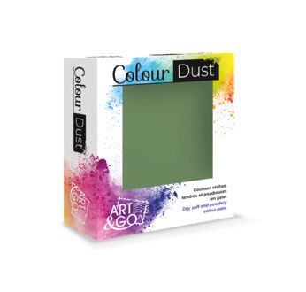 ART & GO - ColourDust - Couleur sèche en galet - Vert de sève