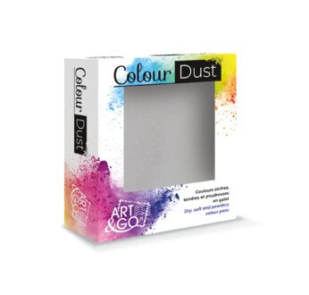 ART & GO - ColourDust - Couleur sèche en galet - Blanc antique