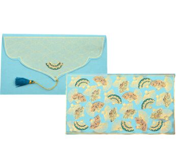 PAPERTREE SORA Enveloppe Cadeau 19X10 cm Bleu