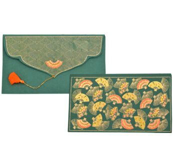 PAPERTREE SORA Enveloppe Cadeau 19X10 cm Vert