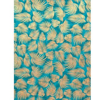 PAPERTREE 50*70 100g PALME D'OR Emeraude & or