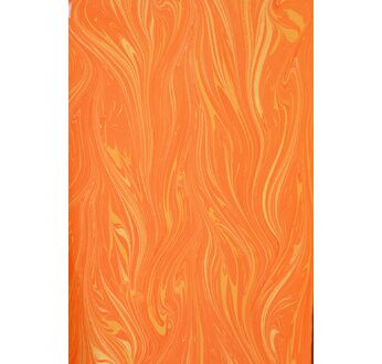 PAPERTREE 50*70 100g MARBRE Safran - Jaune et or