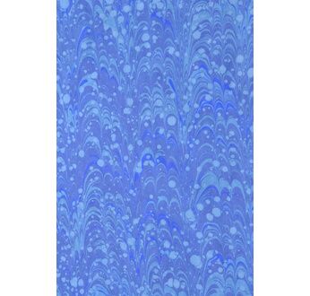 PAPERTREE 50*70 100g MARBRE Spotty - Bleu