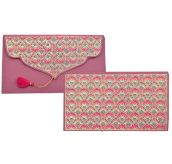 PAPERTREE CALYPSO Enveloppe Cadeau 19X10 cm Parme