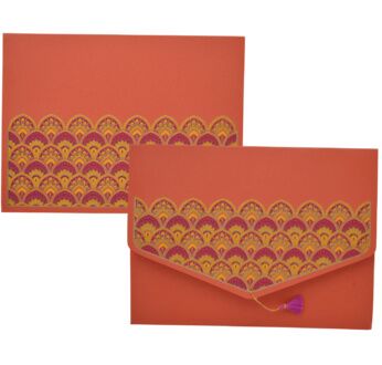 PAPERTREE CALYPSO Enveloppe kdo A4 - Orange