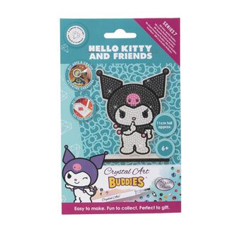 CRYSTAL ART Figurine à diamanter Kuromi