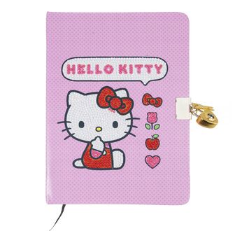 CRYSTAL ART Journal intime à diamanter Hello Kitty
