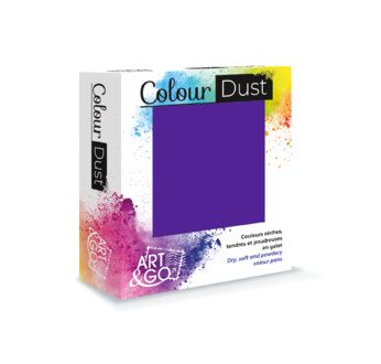 ART & GO - ColourDust - Couleur sèche en galet - Nuit mauve