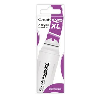 GRAPH'IT GO XL Marqueur acrylique pointe large - 6172 - PURPLE