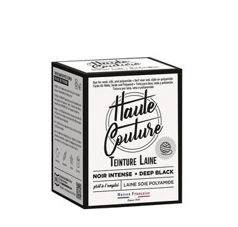 HAUTE COUTURE Teinture Laine Soie Polyamide 300g NOIR INTENSE