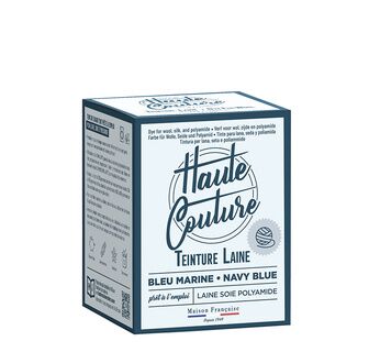HAUTE COUTURE Teinture Laine Soie Polyamide 300g BLEU MARINE