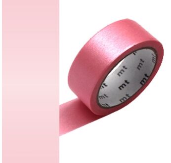 MT 1P Uni satin rose - 1,5cmx7m
