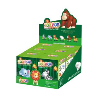 ZOO POP Figurine DIY - Box Animaux série 1 (6 références)