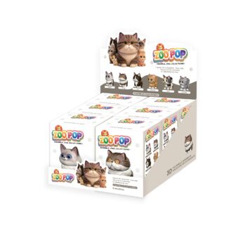 ZOO POP Figurine DIY - Box Chats (6 références)