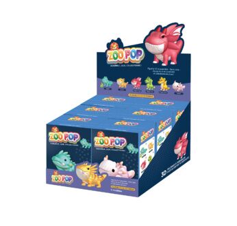 ZOO POP Figurine DIY - Box Dragons (6 références)