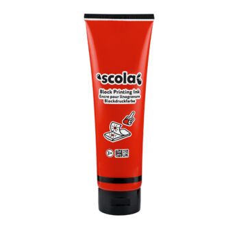 SCOLA Encre de Linogravure 300ml - Rouge
