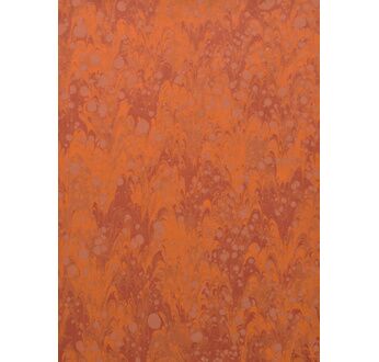 PAPERTREE 50*70 100g MARBRE Spotty - Orange