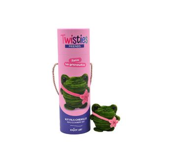 ENJOY ART Kit fils chenille Grenouille Twisties