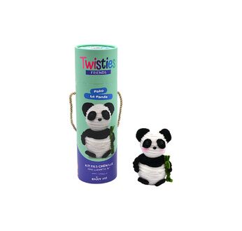 ENJOY ART Kit fils chenille Panda Twisties