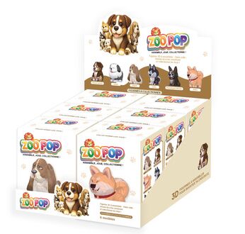 ZOO POP Figurine DIY - Box Chiens (6 références)